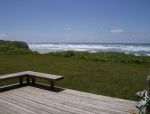ocean front deck